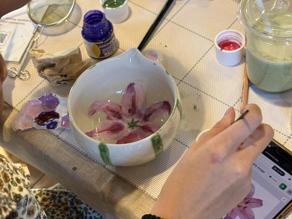Matcha & Ceramic Painting Workshop – Surry Hills