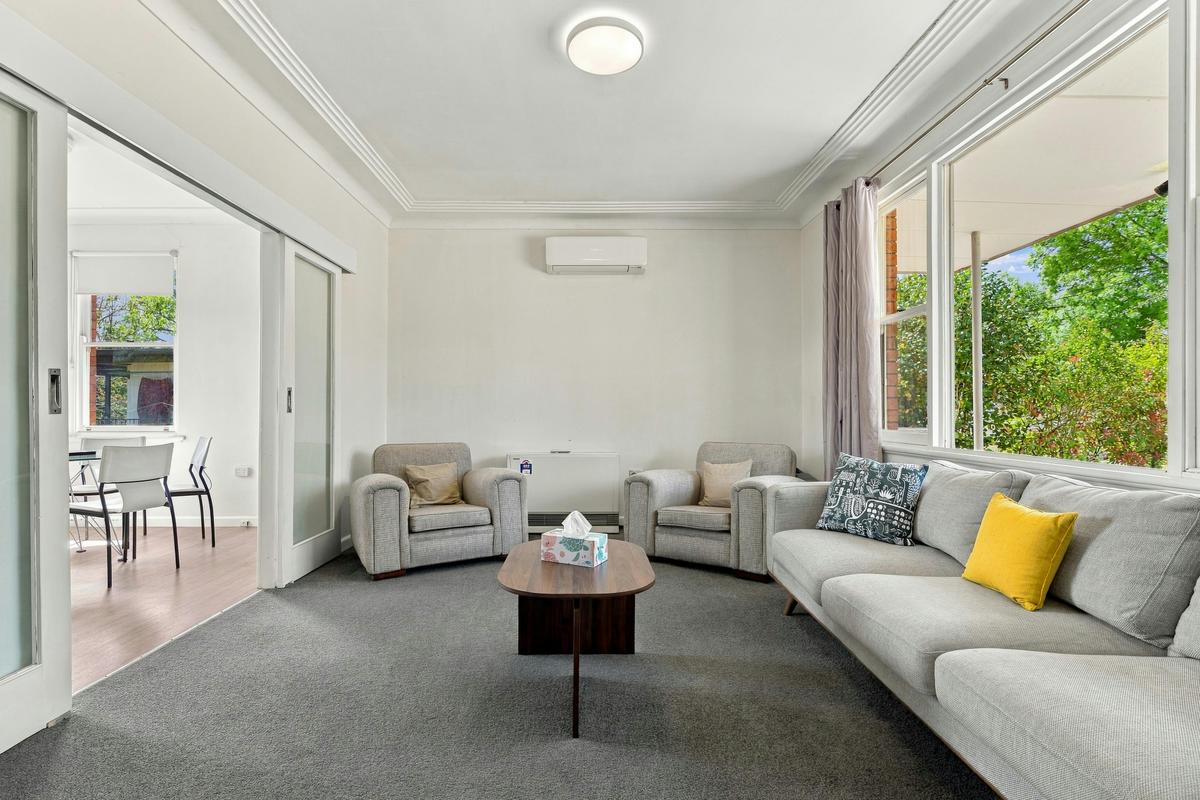 Lounge room at Bathurst Family Home