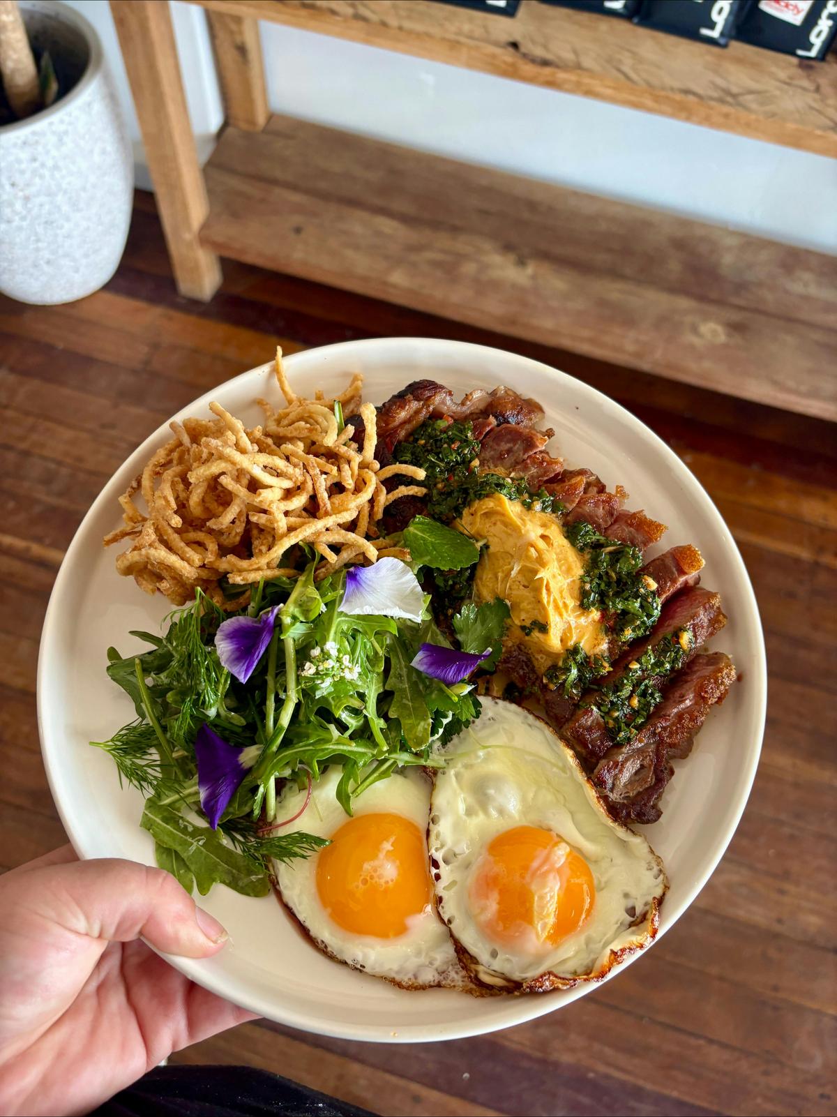 Steak & eggs