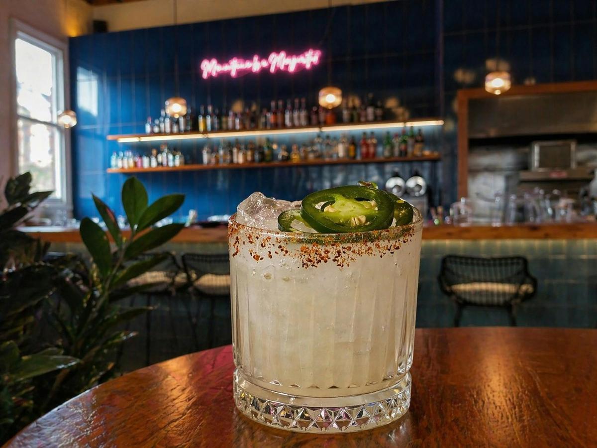 A little heat, a lot to love. 🌶️ Spicy margaritas at Bar Andino.