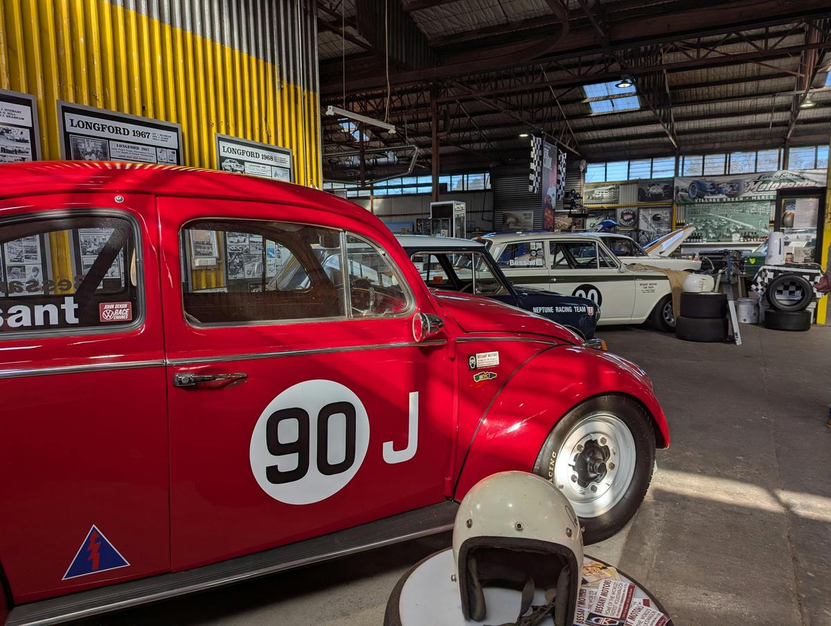 Inside the Longford Motorsport exhibition
