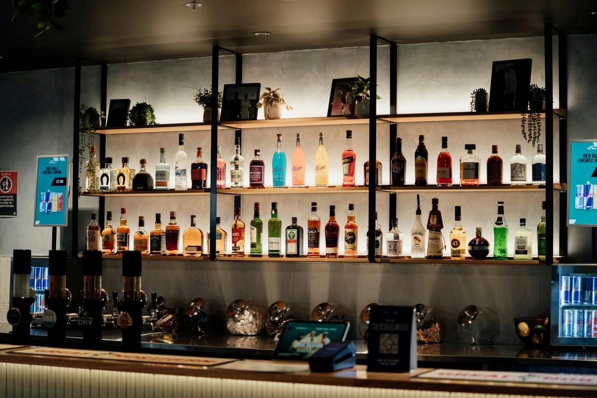 Sports Bar at X-Golf Port Macquarie