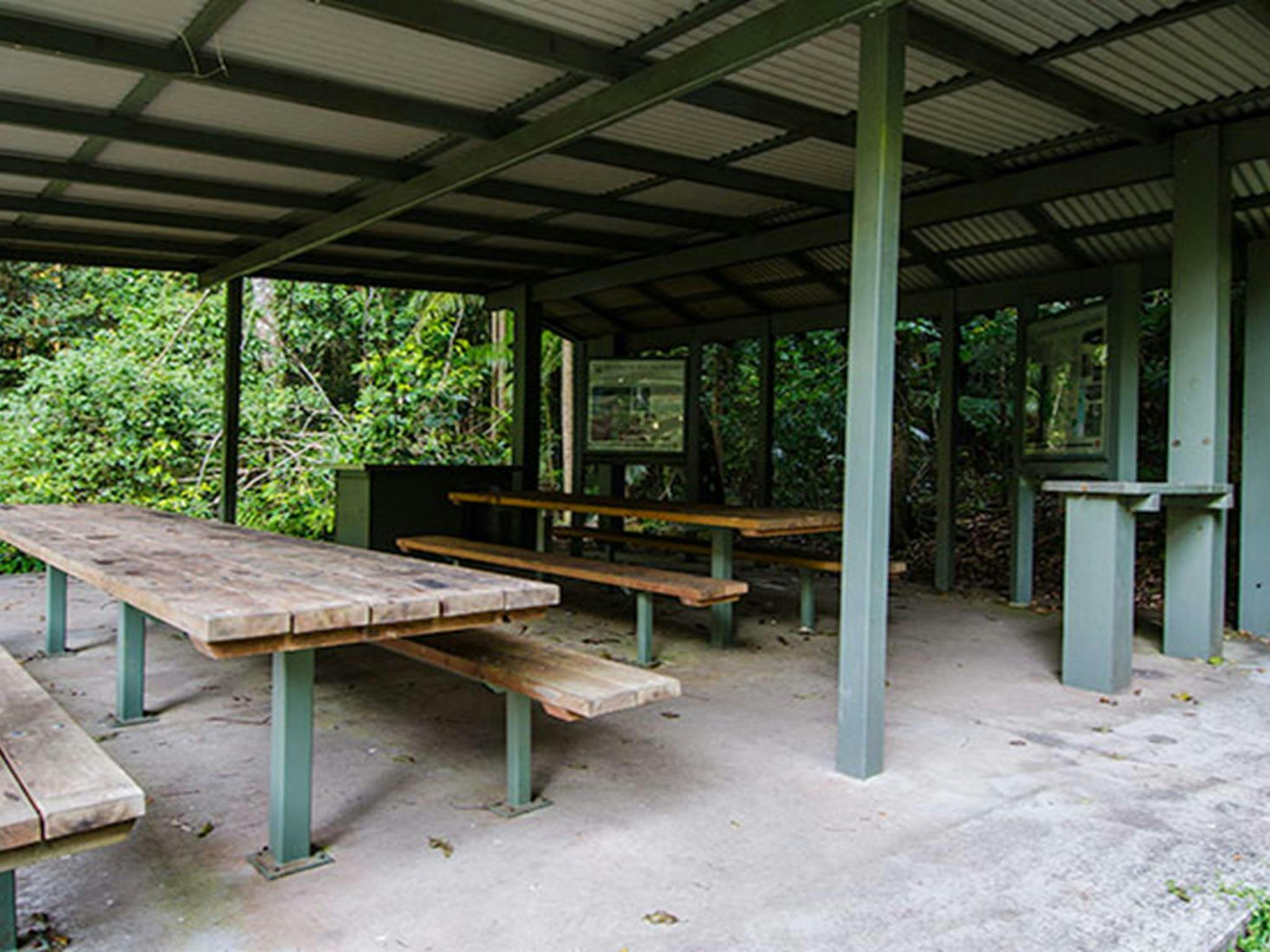 Picnic area, Willi Willi National Park. Photo: John Spencer &copy; DPIE