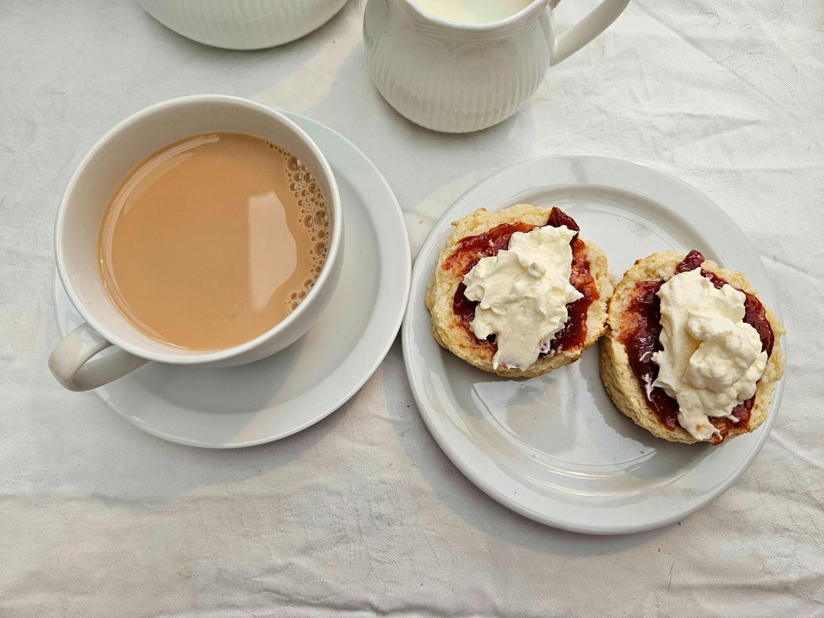 country tea service