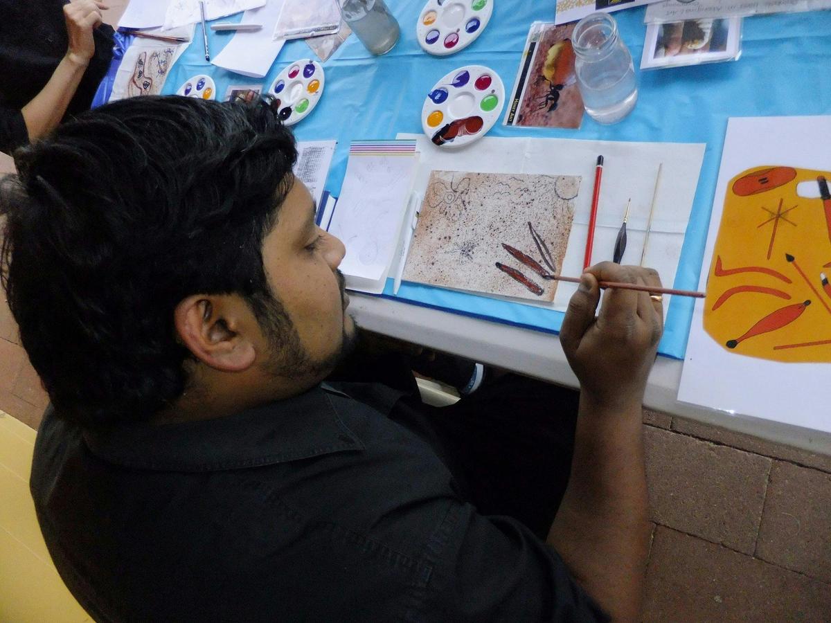 Sand Painting