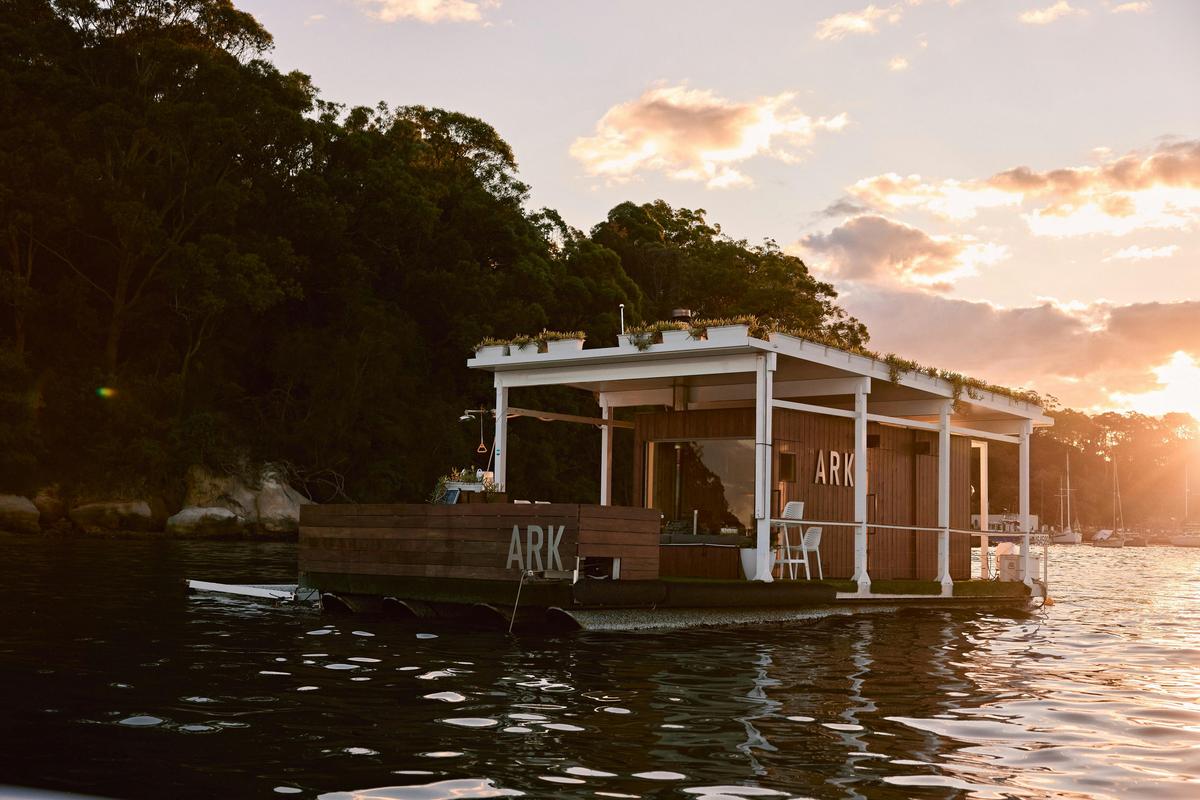The Ark sauna boat