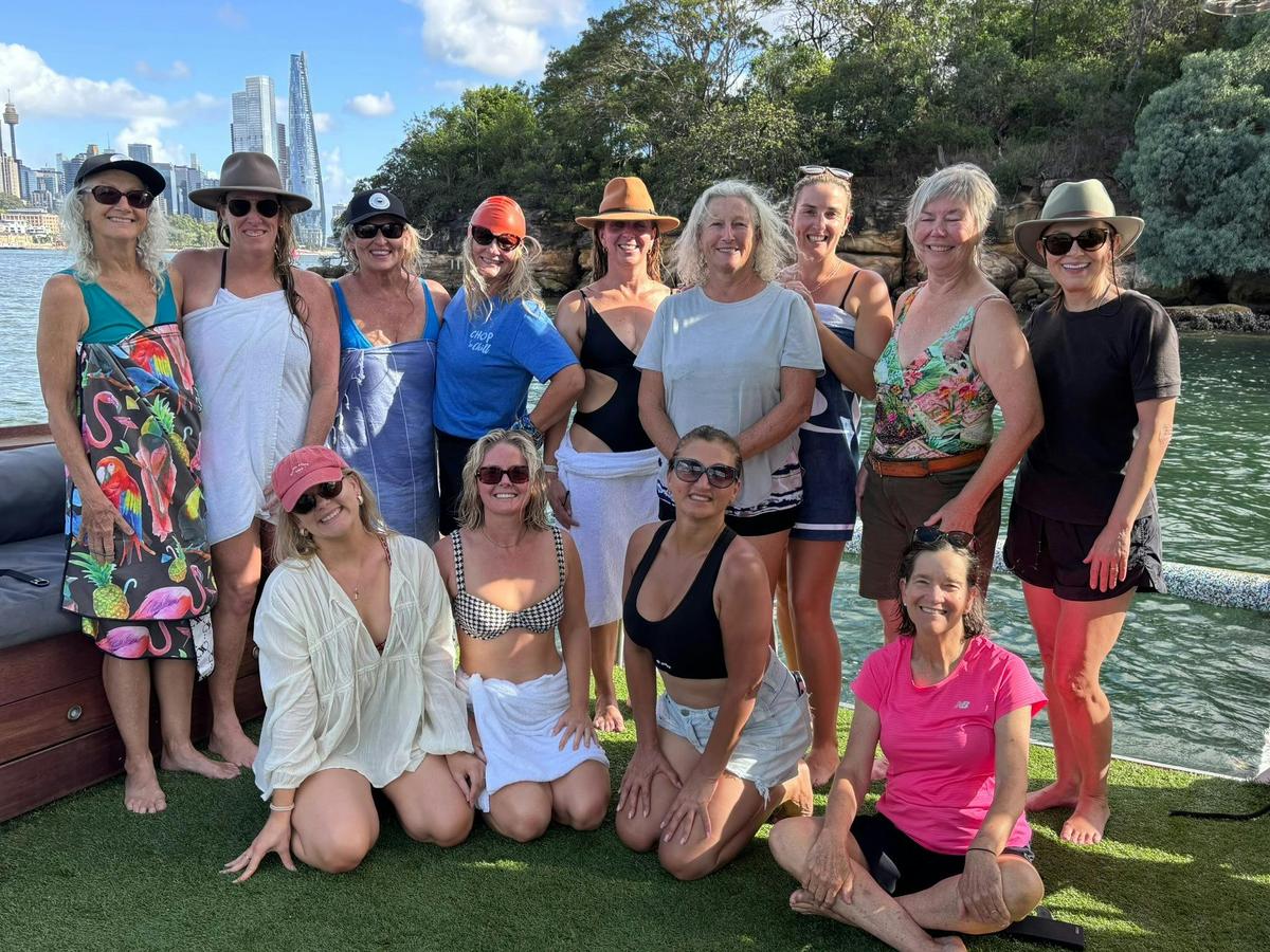 Wellness retreat guests