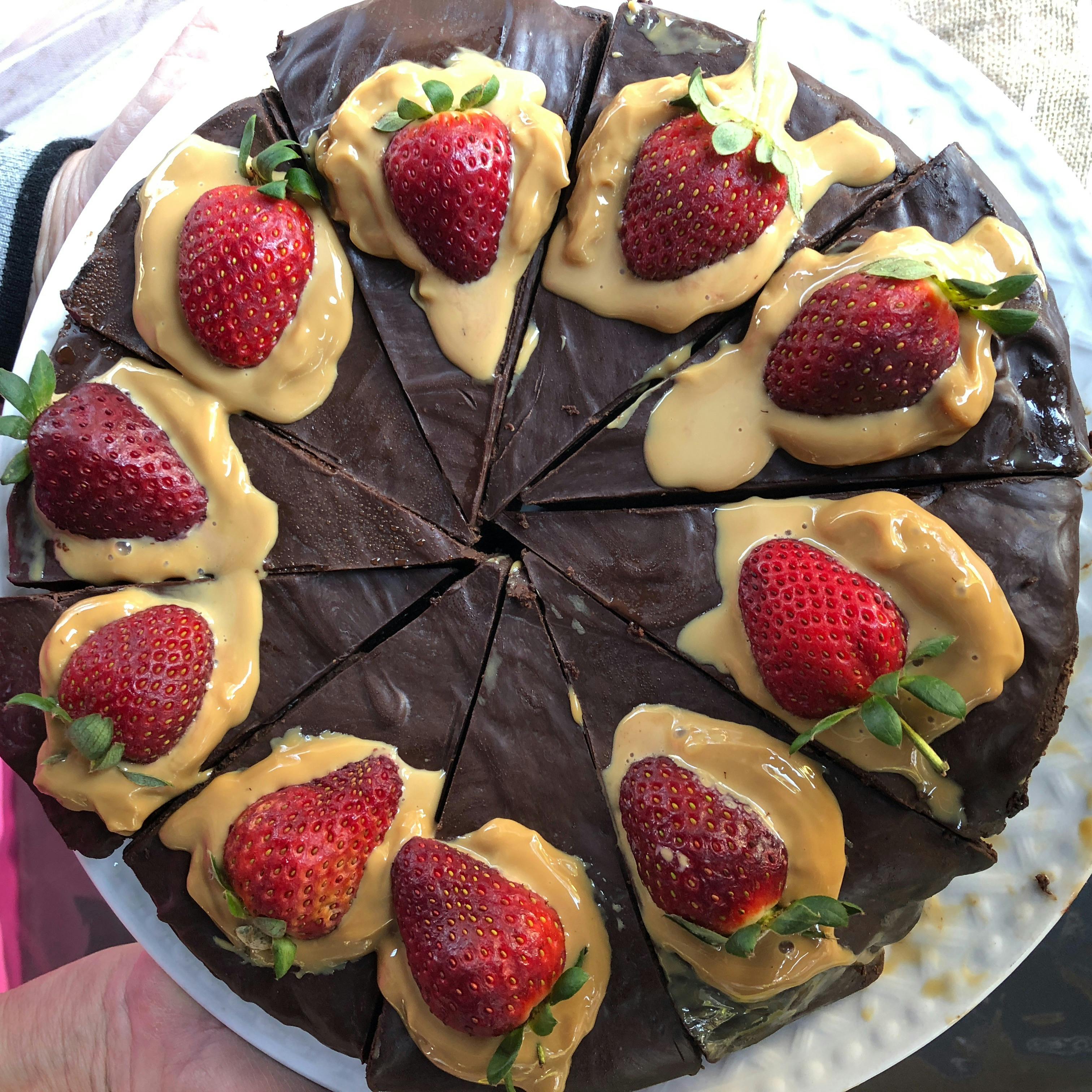 A variety of vegan food is available