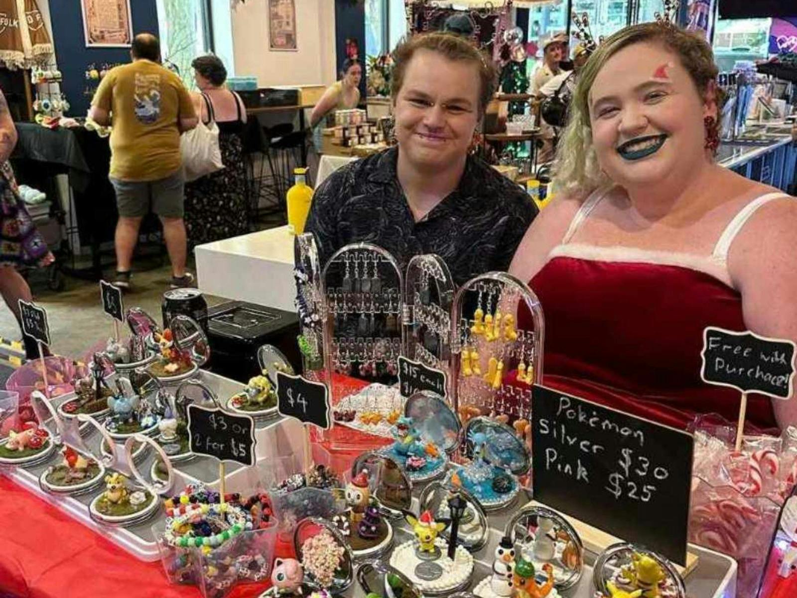 market stall holders