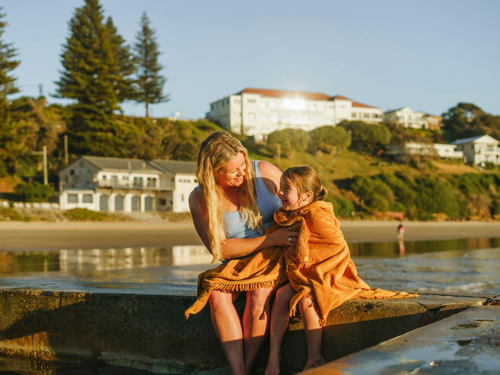 Yamba Main Beach and Ocean Pool
