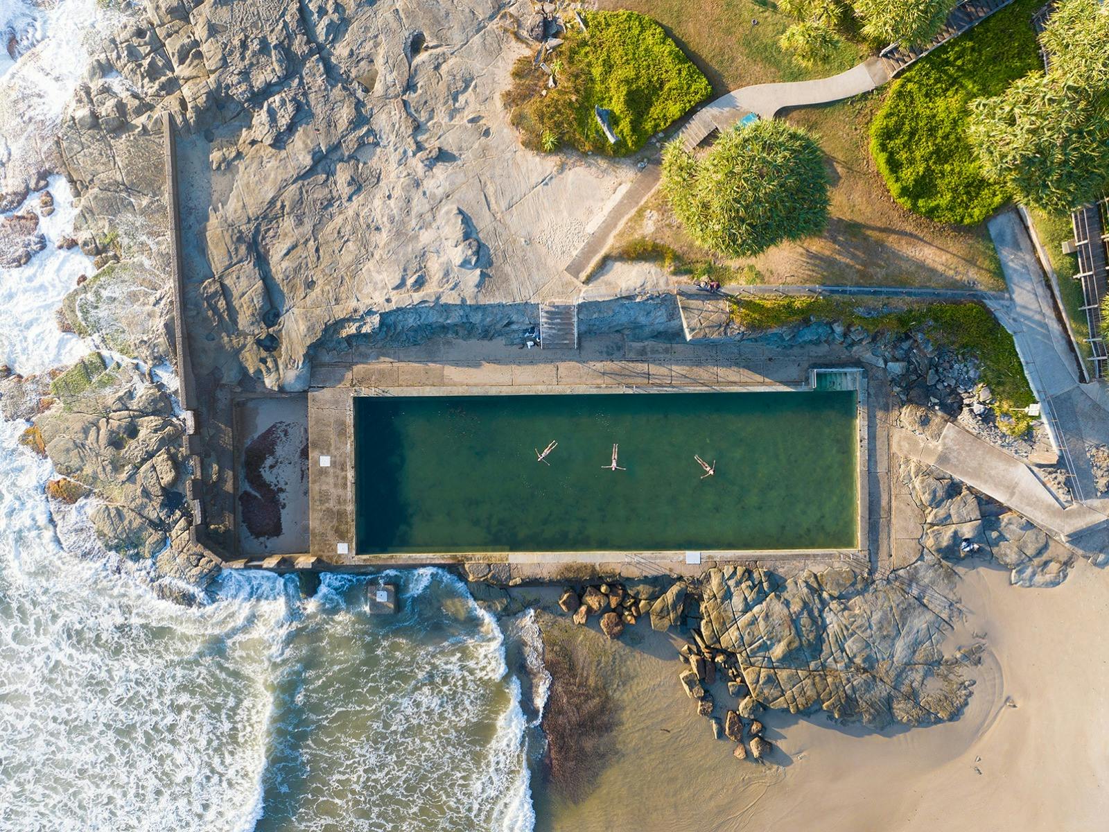 Yamba Main Beach and Ocean Pool