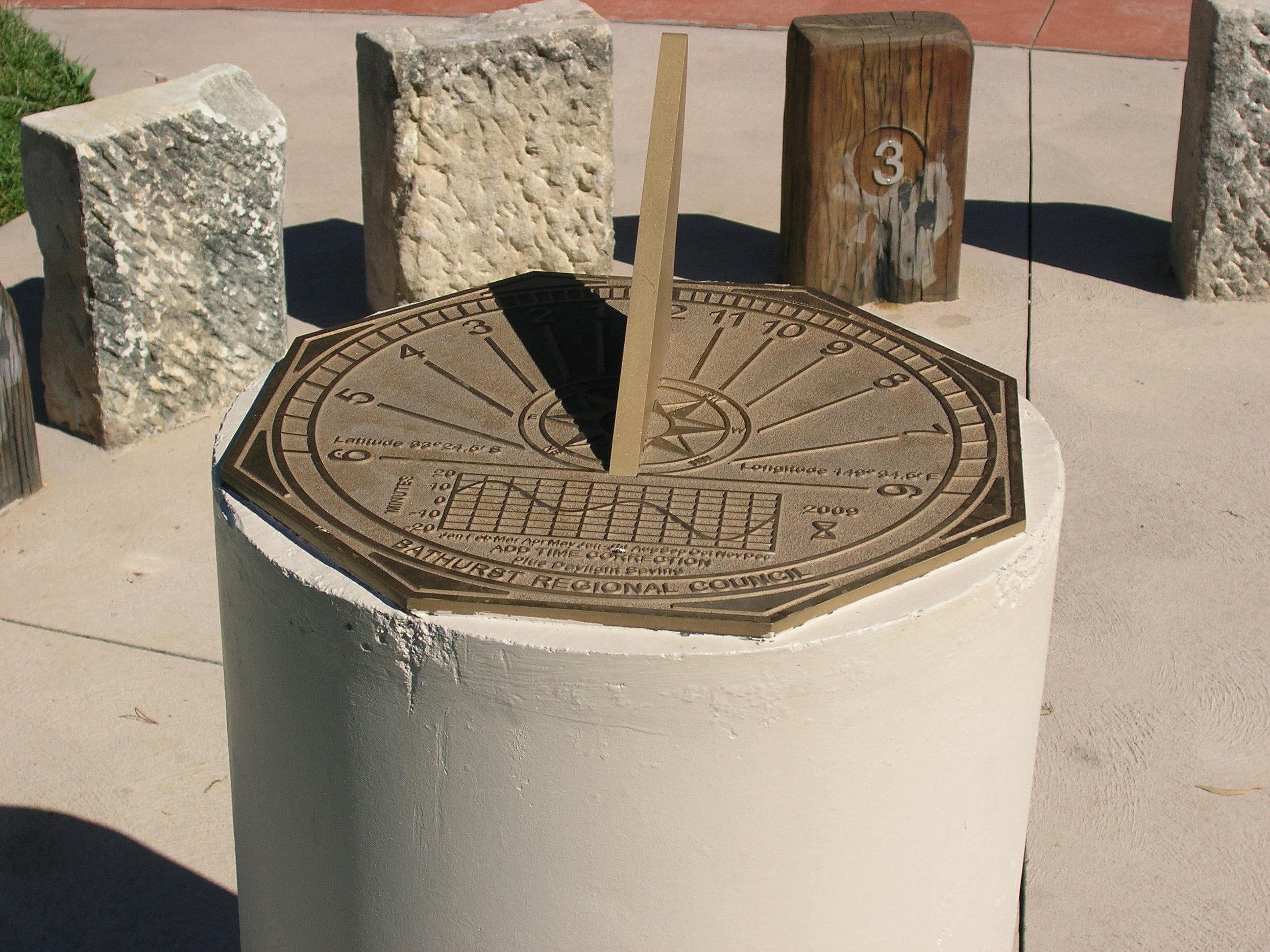Sundial at the Adventure Playground