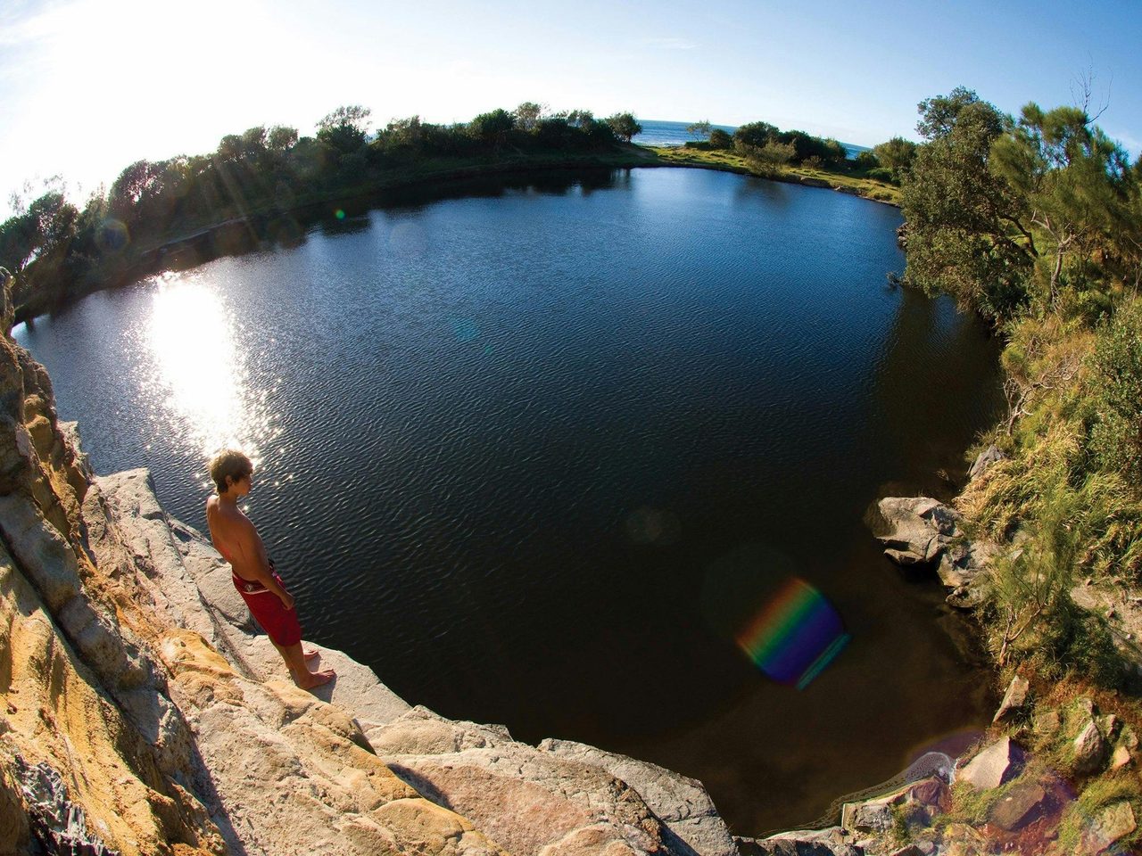 blue pools Angourie