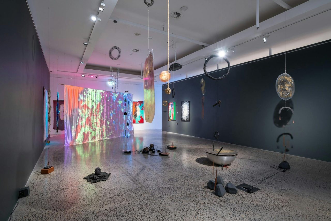Installation view, 'West of Central', 2023.