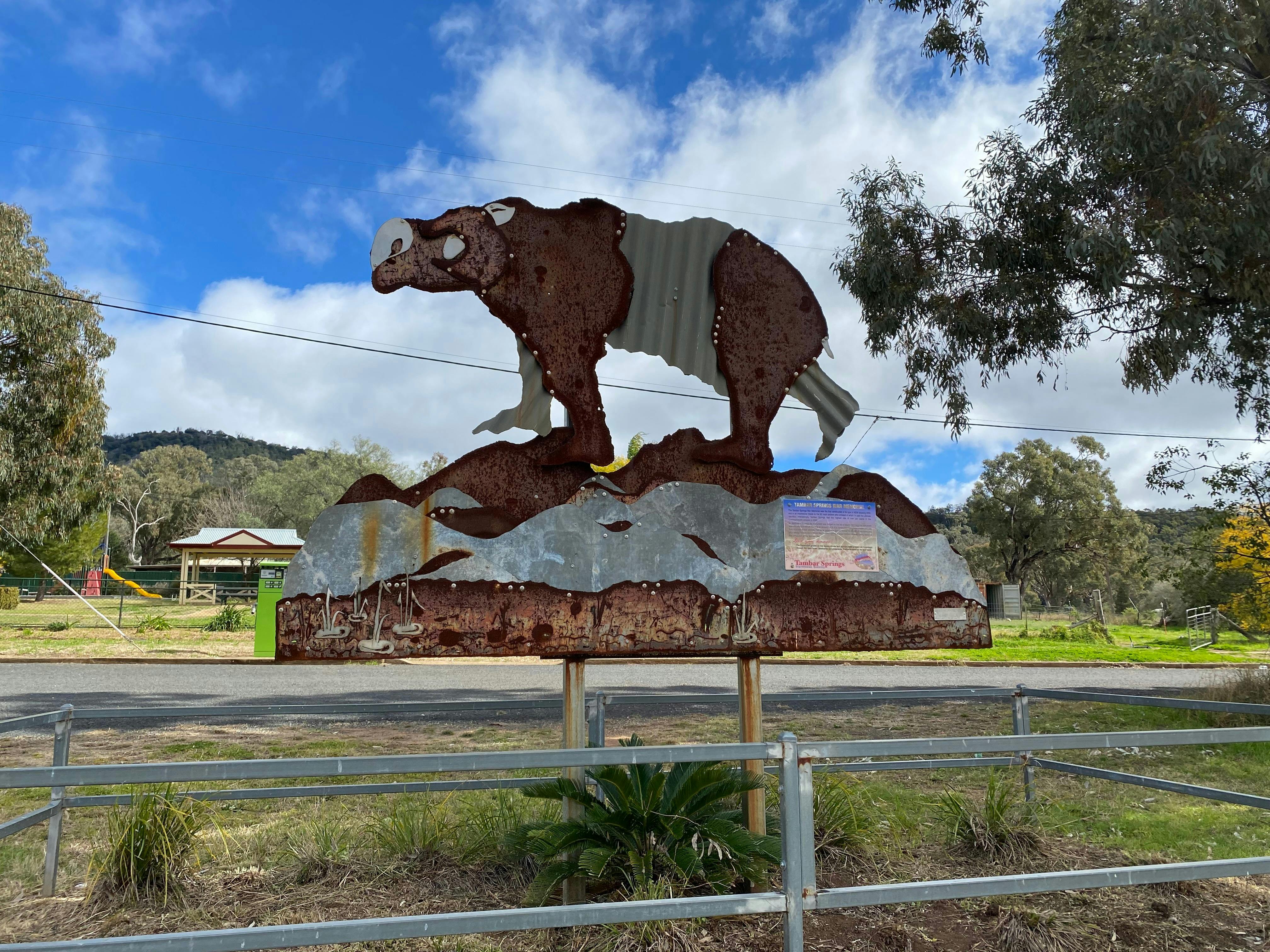 Diprotodon Sculpture