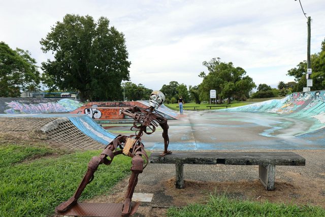 Big Daddy Skater Sculpture