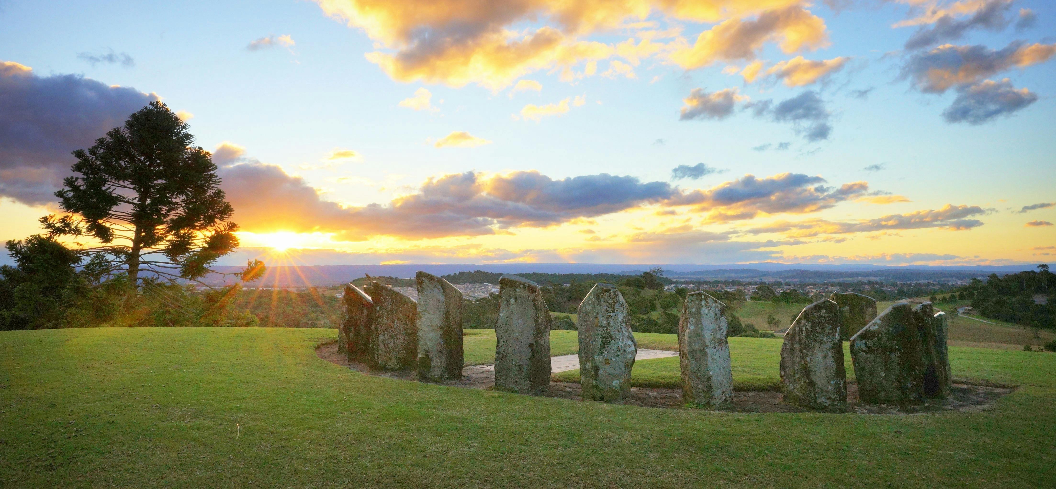 Sundial Hill at The Australian Botanic Garden Mount Annan