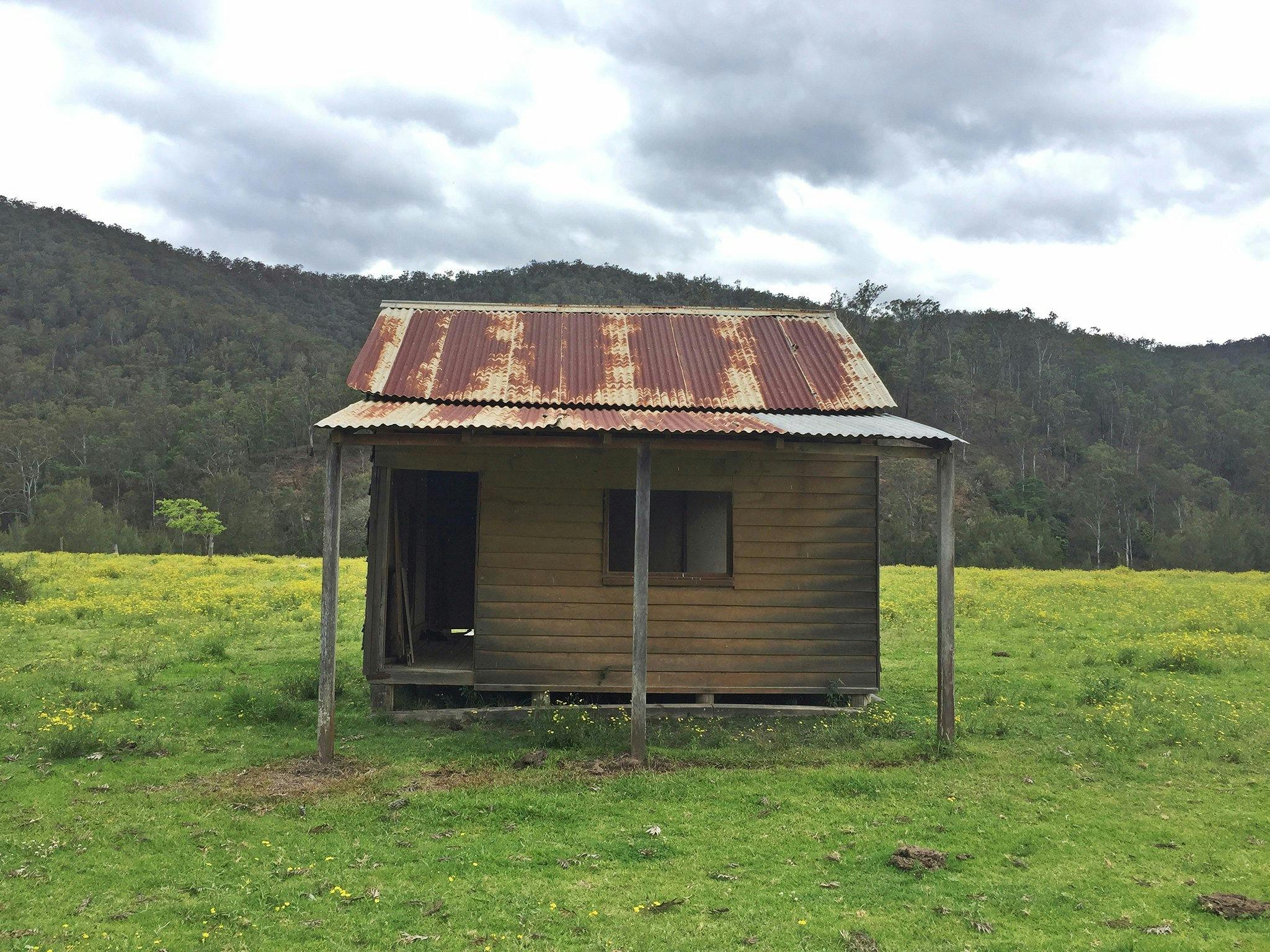 Old butcher store in Dalmorton