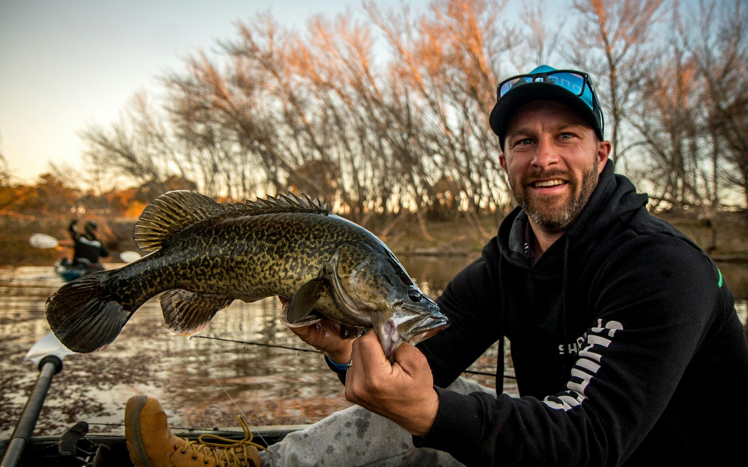 Australian Cricketer Matty Wade Fishing at Dundee