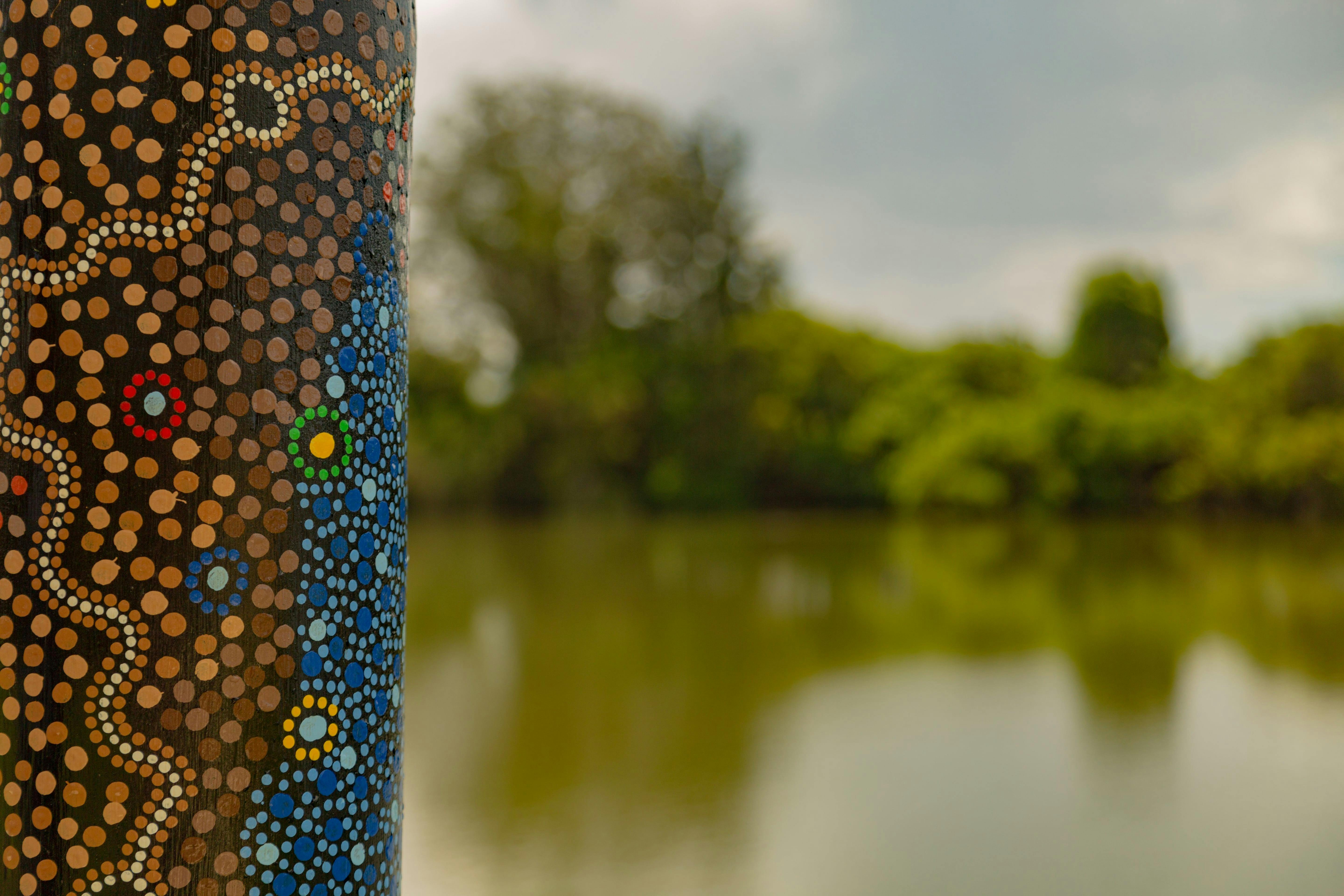 Aboriginal dot artwork