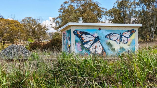 Blandford Signal Station Mural