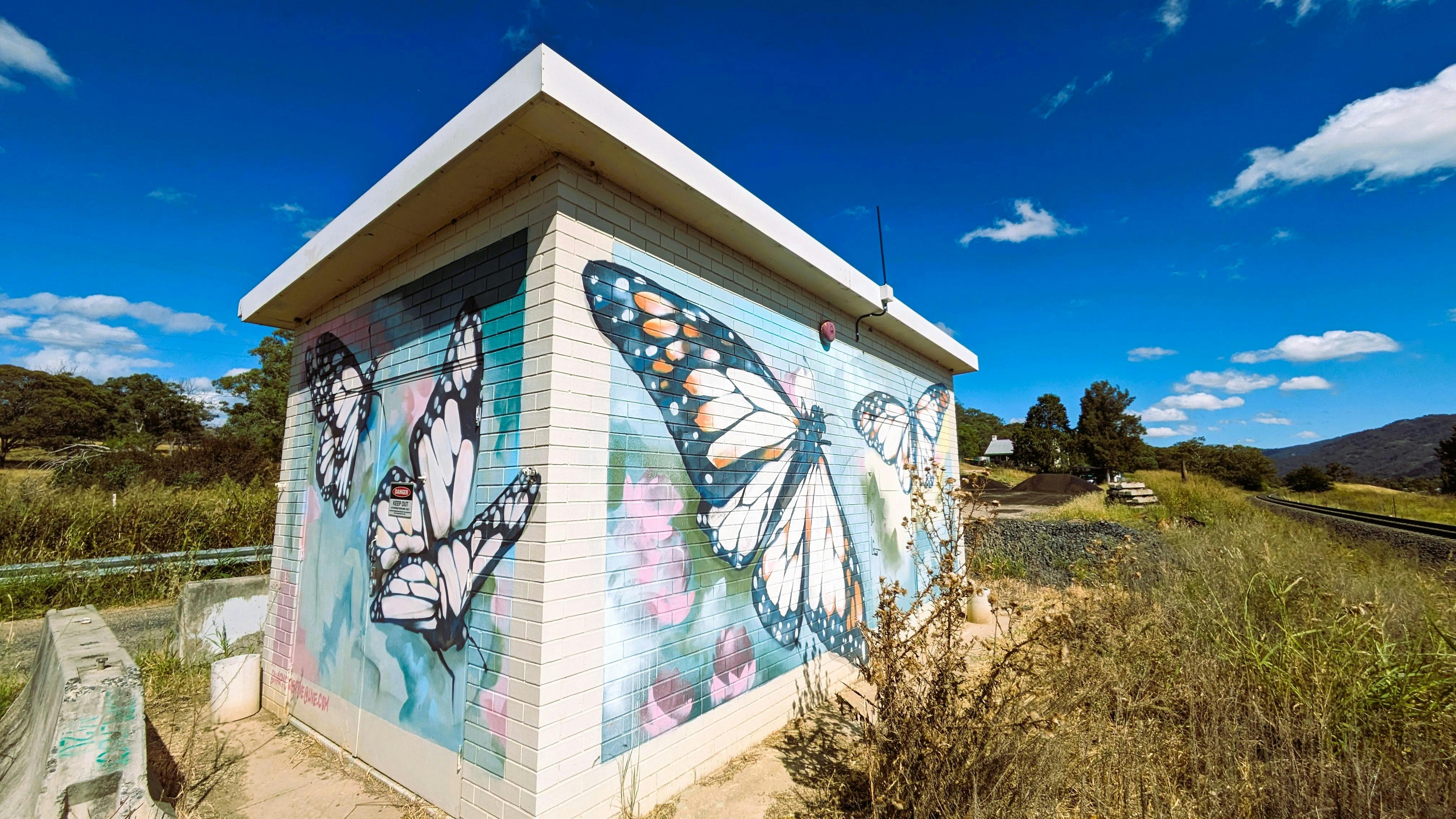 Blandford Signal Station Mural