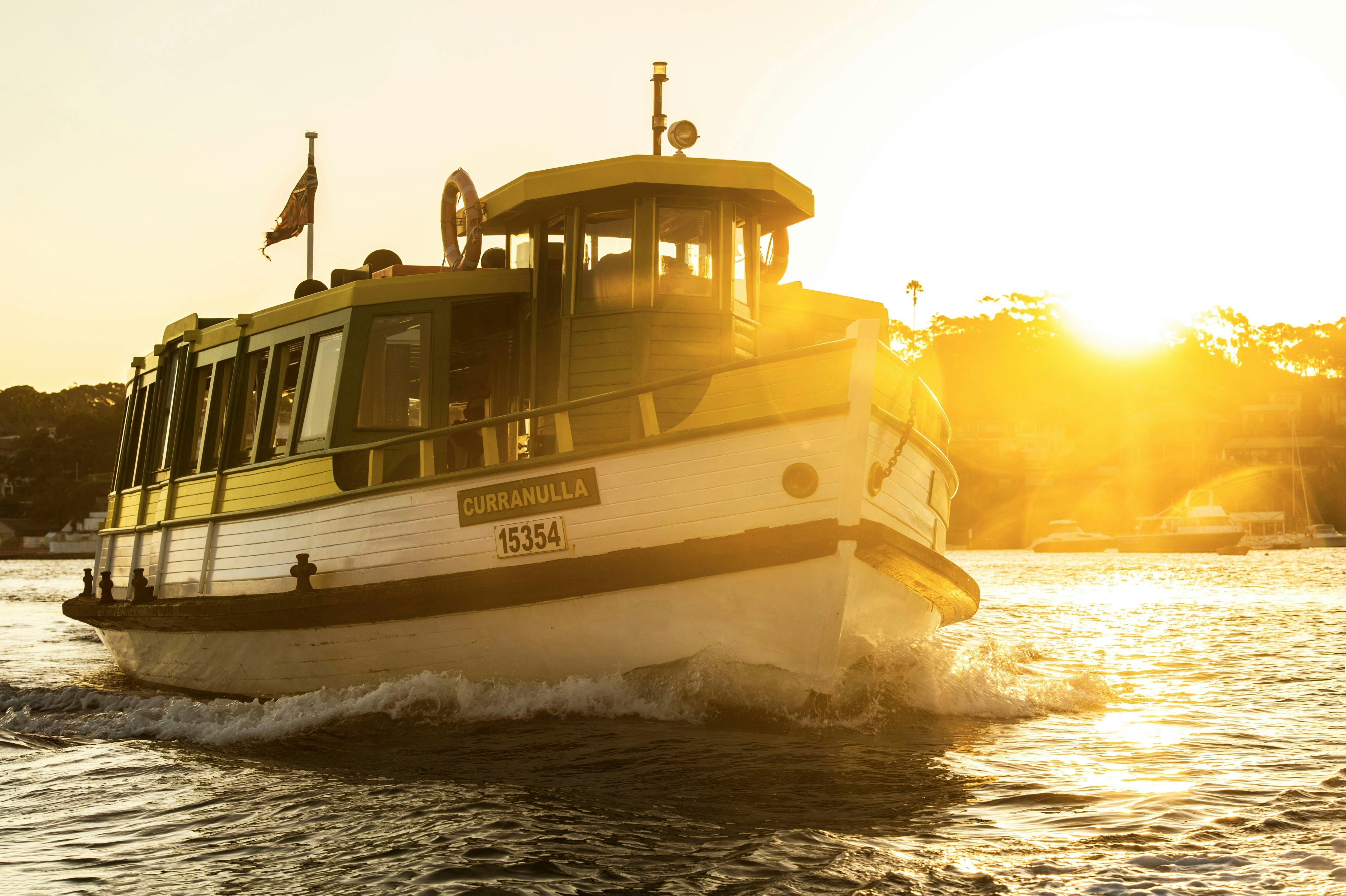 The “Curranulla” is now the oldest commuter ferry in Australia working to a regular timetable