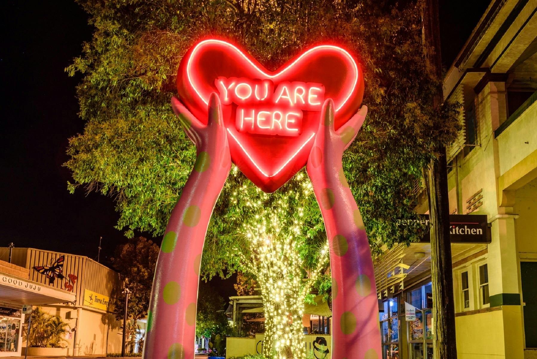 'You Are Here' Heart