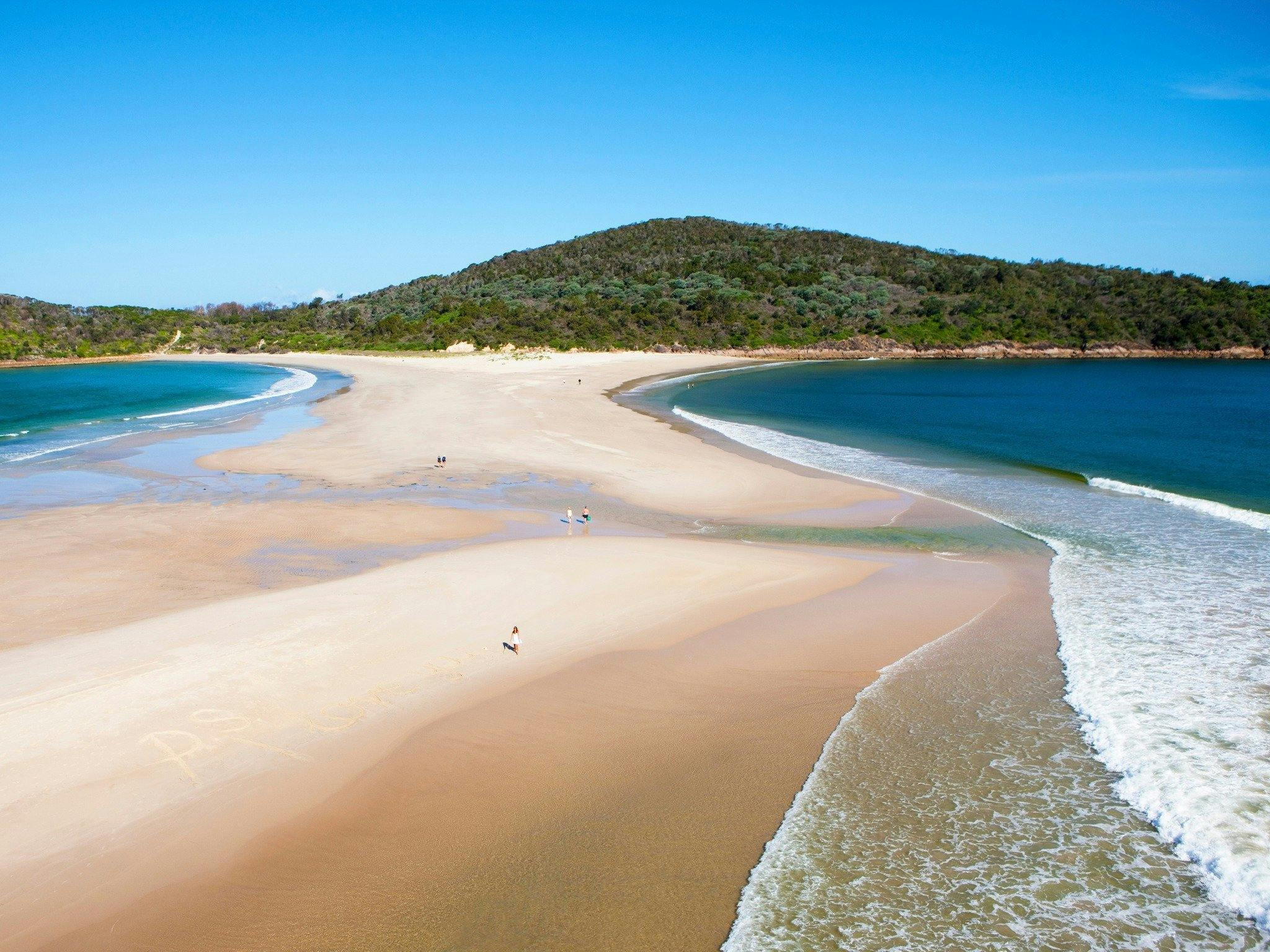 Fingal bay NSW Australia