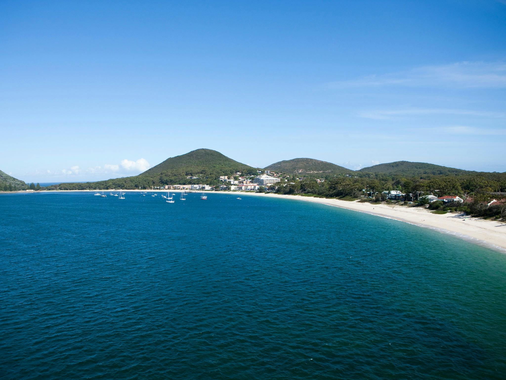 Shoal Bay Tomaree Mountain NSW Australia
