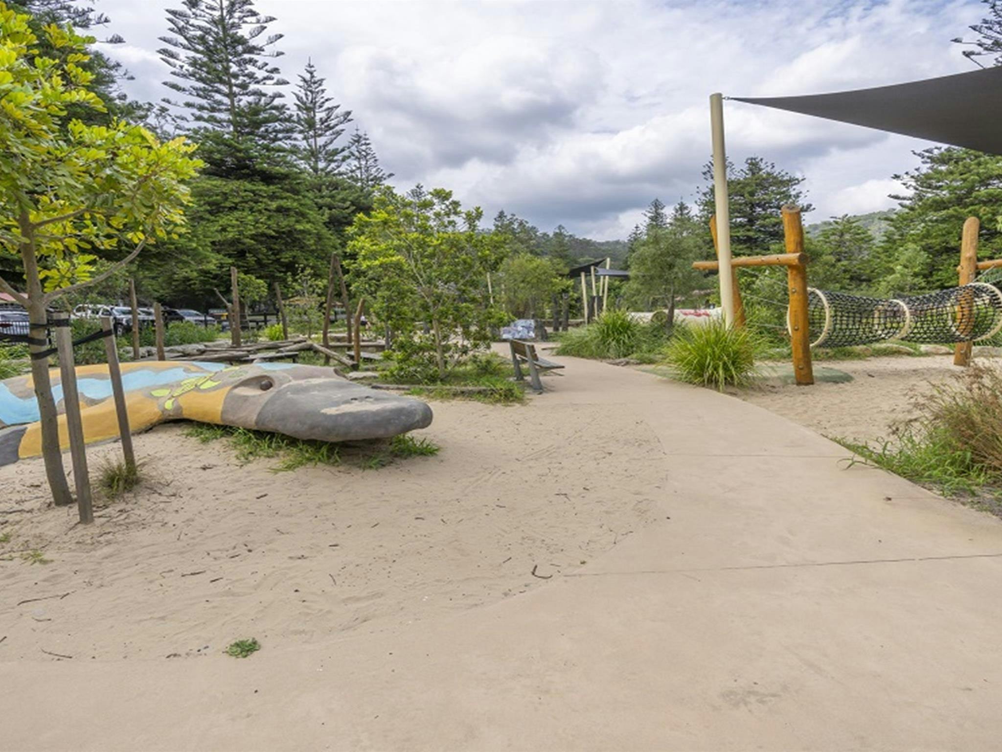 Playground at Bobbin Head, not far from Bobbin Head Visitor Centre. Photo: John Spencer &copy;