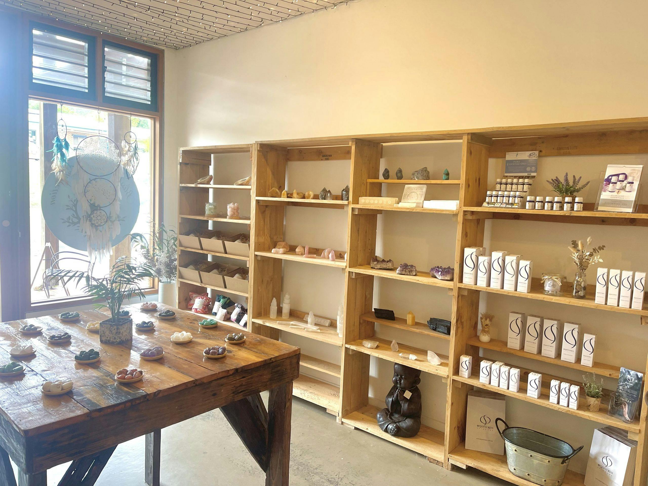 Blissful Soul Connection - Inside shop