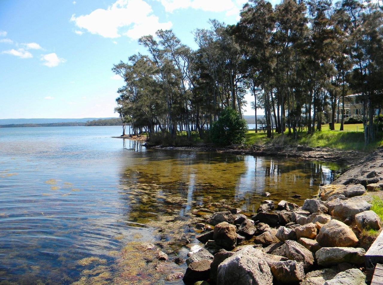 Scenic Views at St Georges Basin, South Coast, NSW.