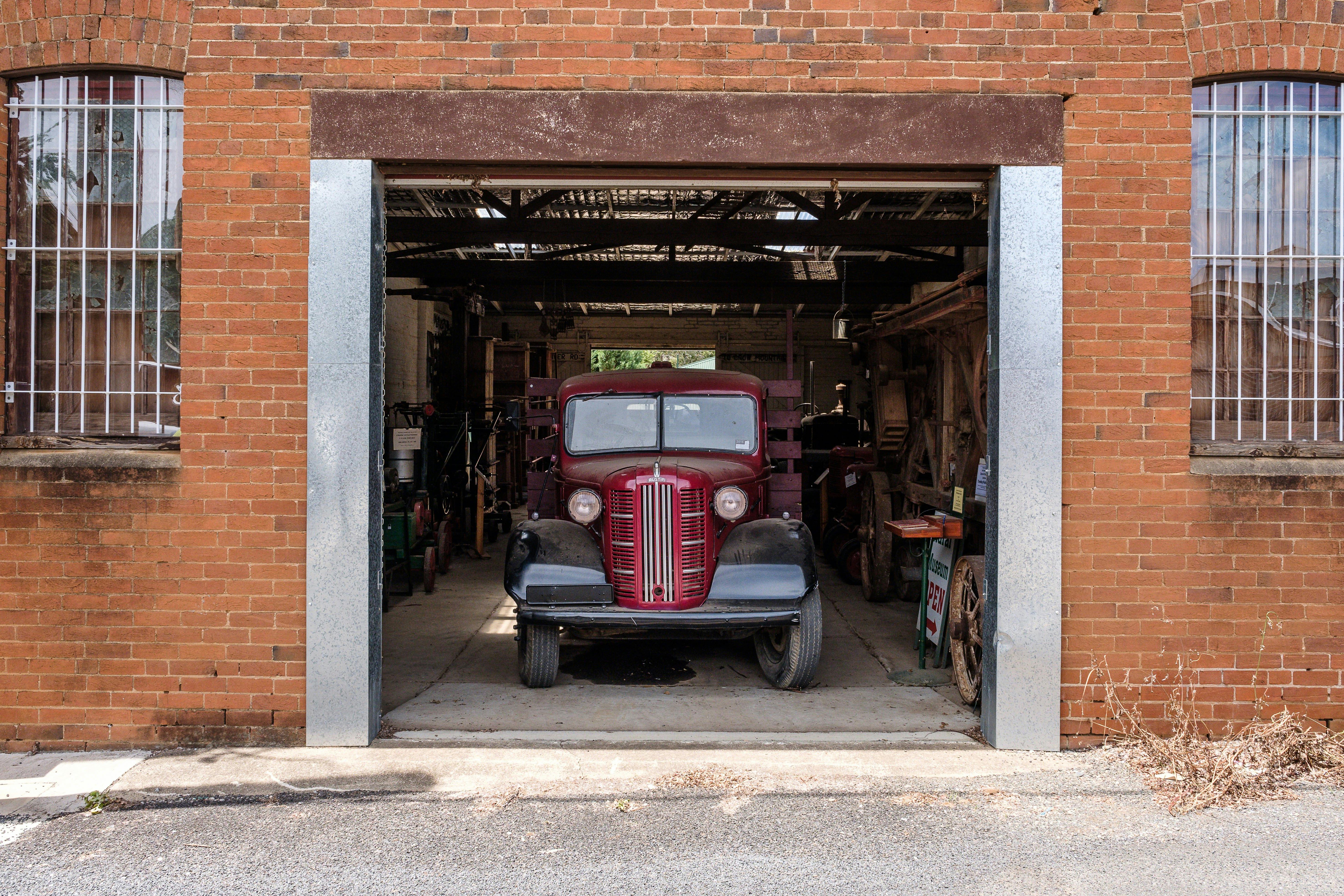 Manilla Machinery Museum - Old Red Truck