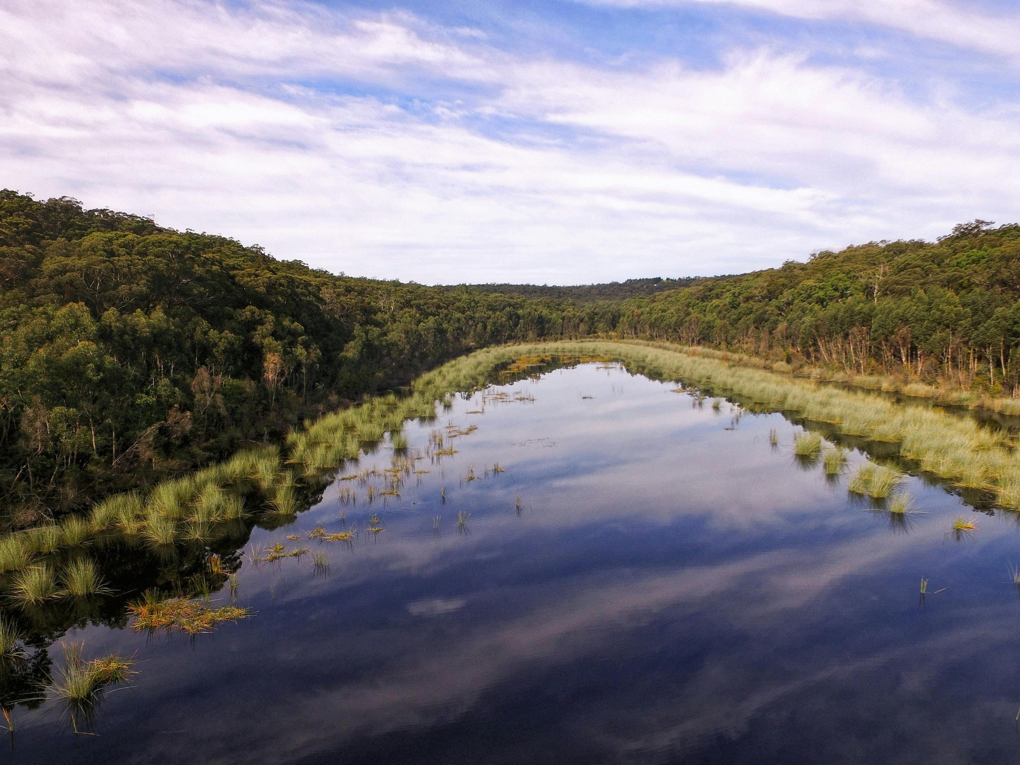 View over Thirlmere Lakes
