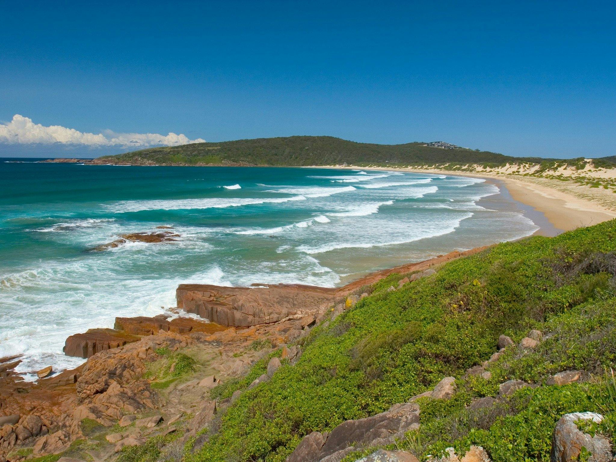 One Mile Beach NSW Australia
