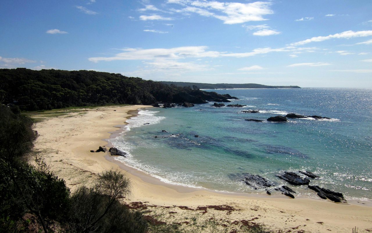 Beach at Mystery Bay