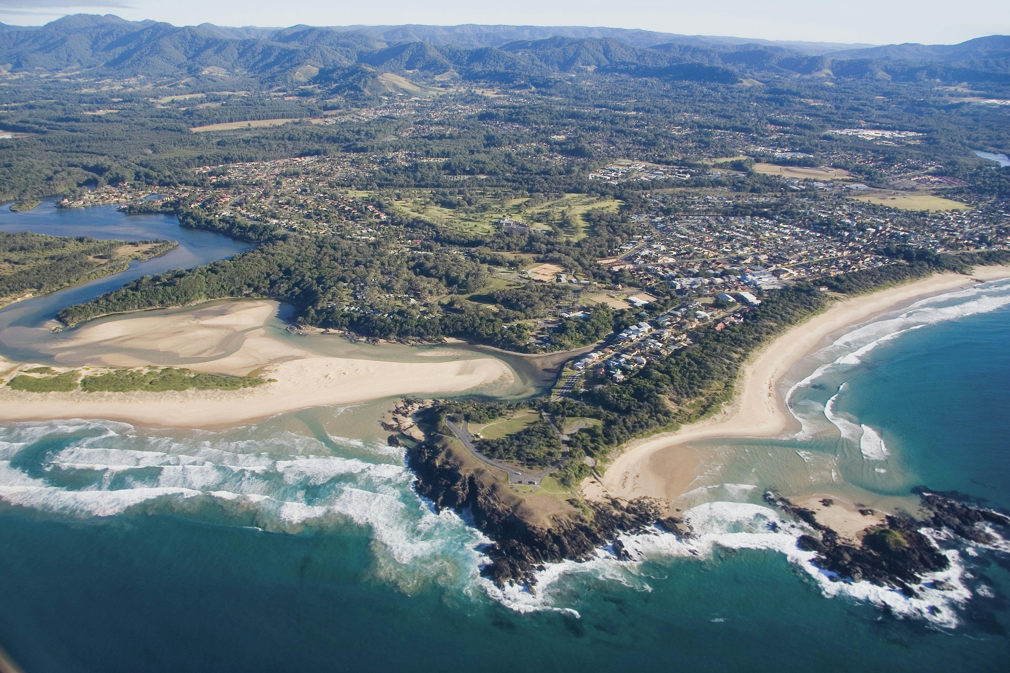 Sawtell Aerial Shot