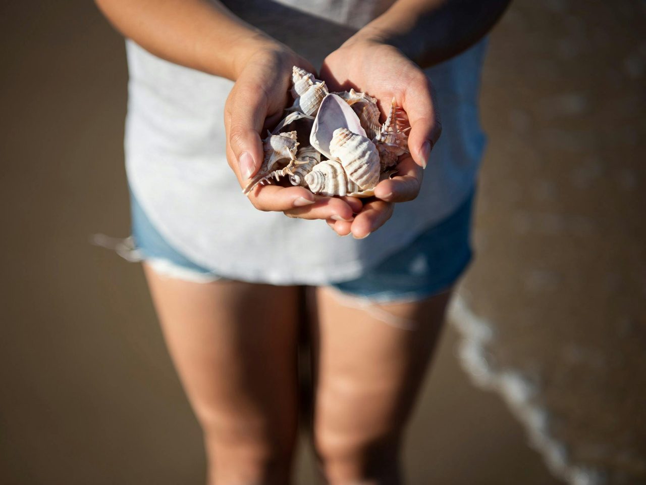 Collecting treasures in Yamba