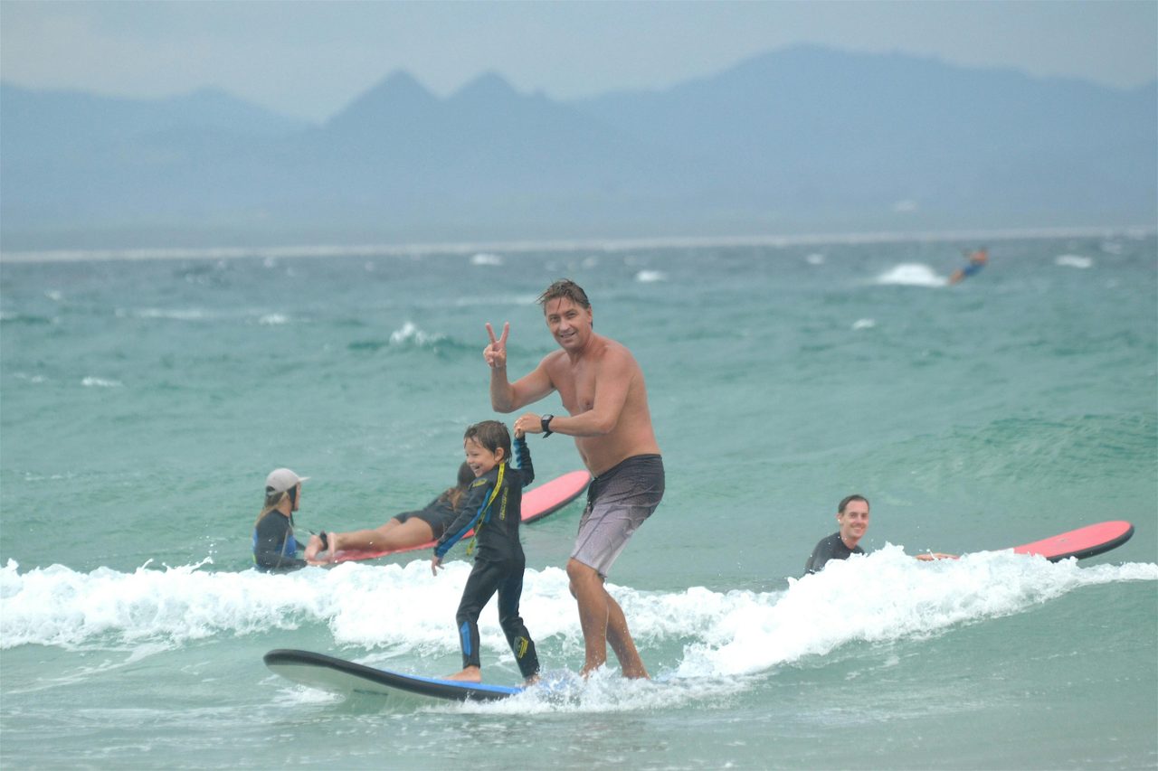Tandem Surfing