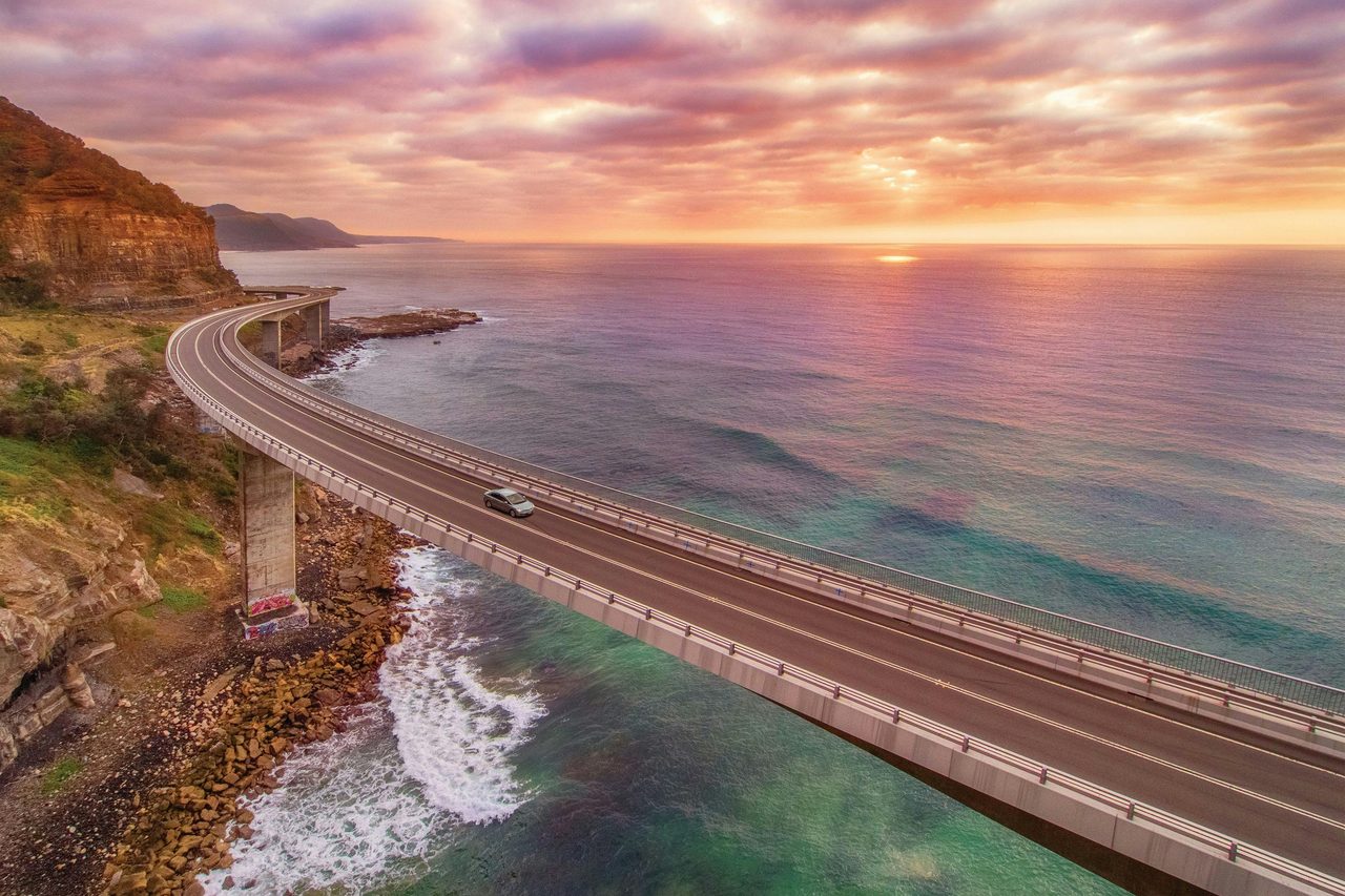 Sea Cliff Bridge, Wollongong, NSW