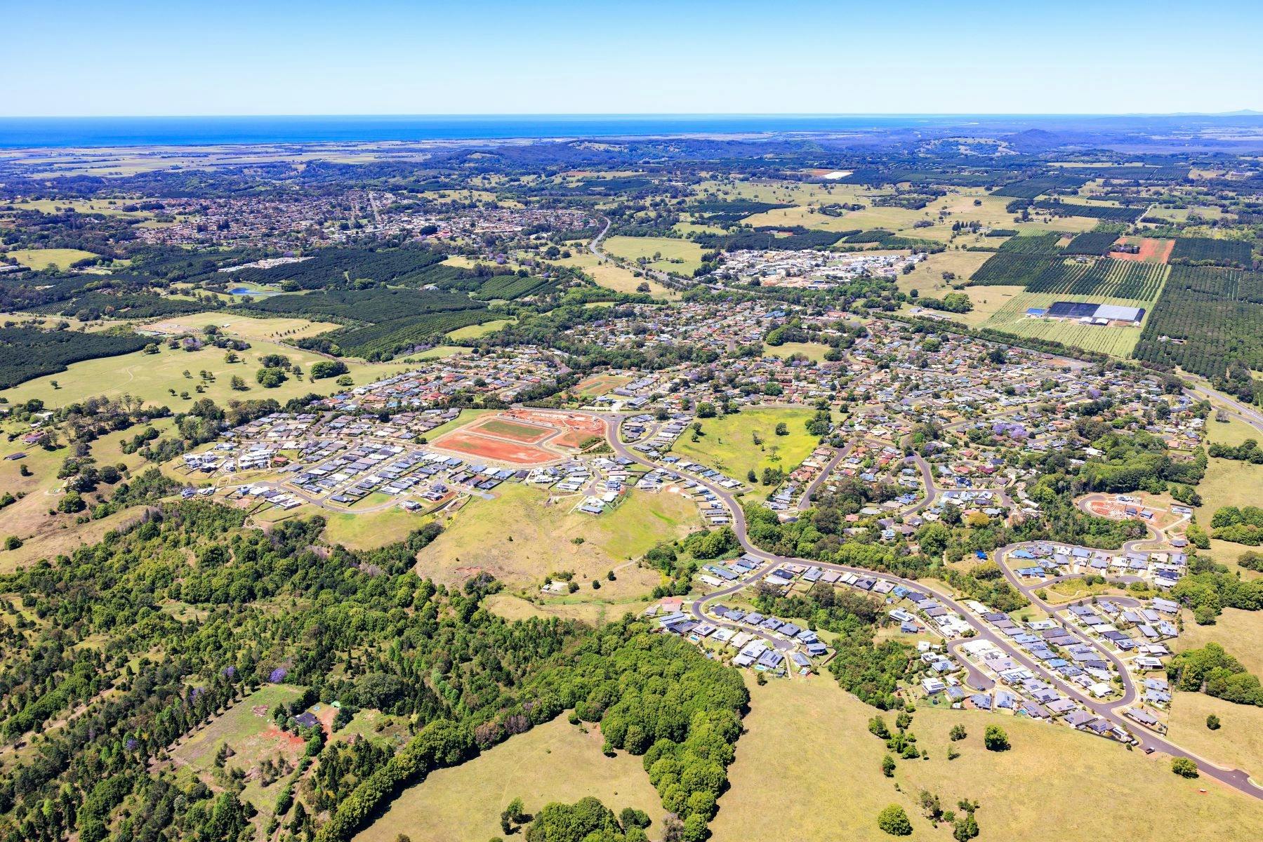 Arial View of Wollongbar