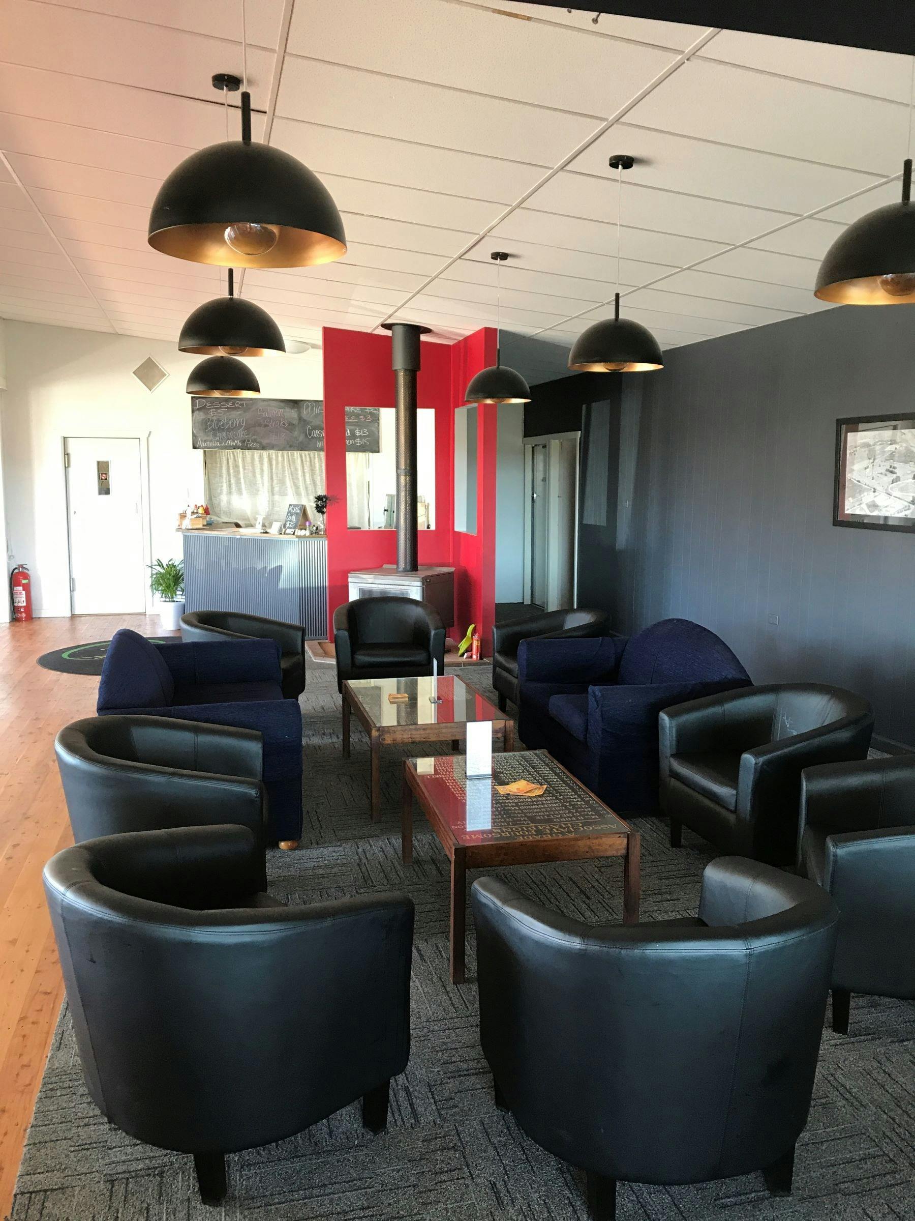 Inside Crookwell Golf Club House