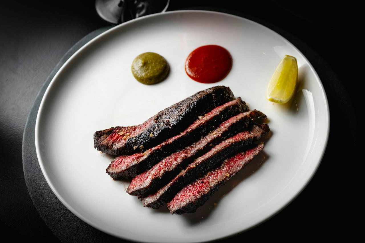 20 Chapel, Blackmore Wagyu blade with house made Korean BBQ sauce and fermented jalapeño hot sauce