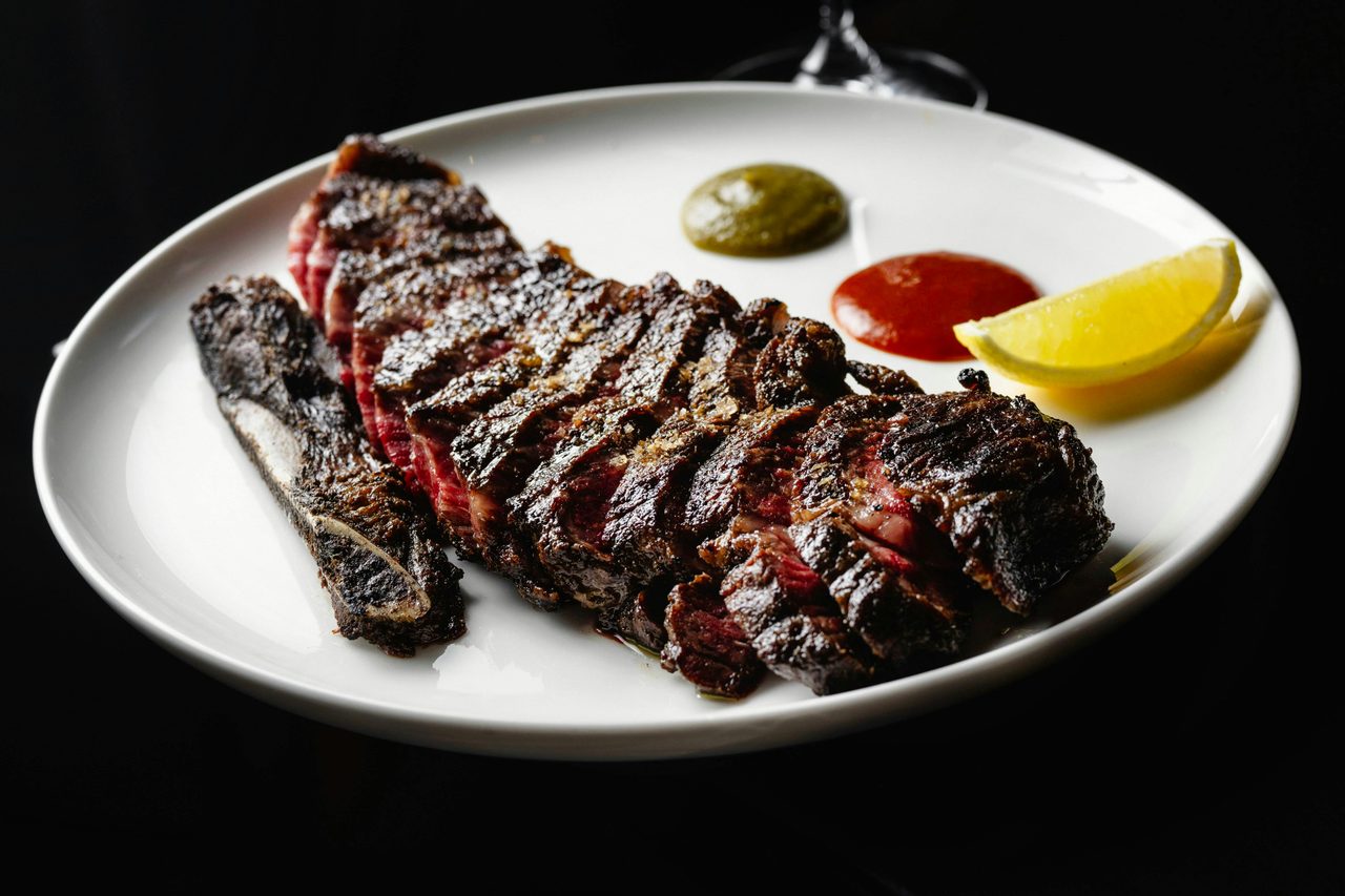20 Chapel, Blackmore Wagyu sirloin with house made Korean BBQ sauce and fermented jalapeno hot sauce