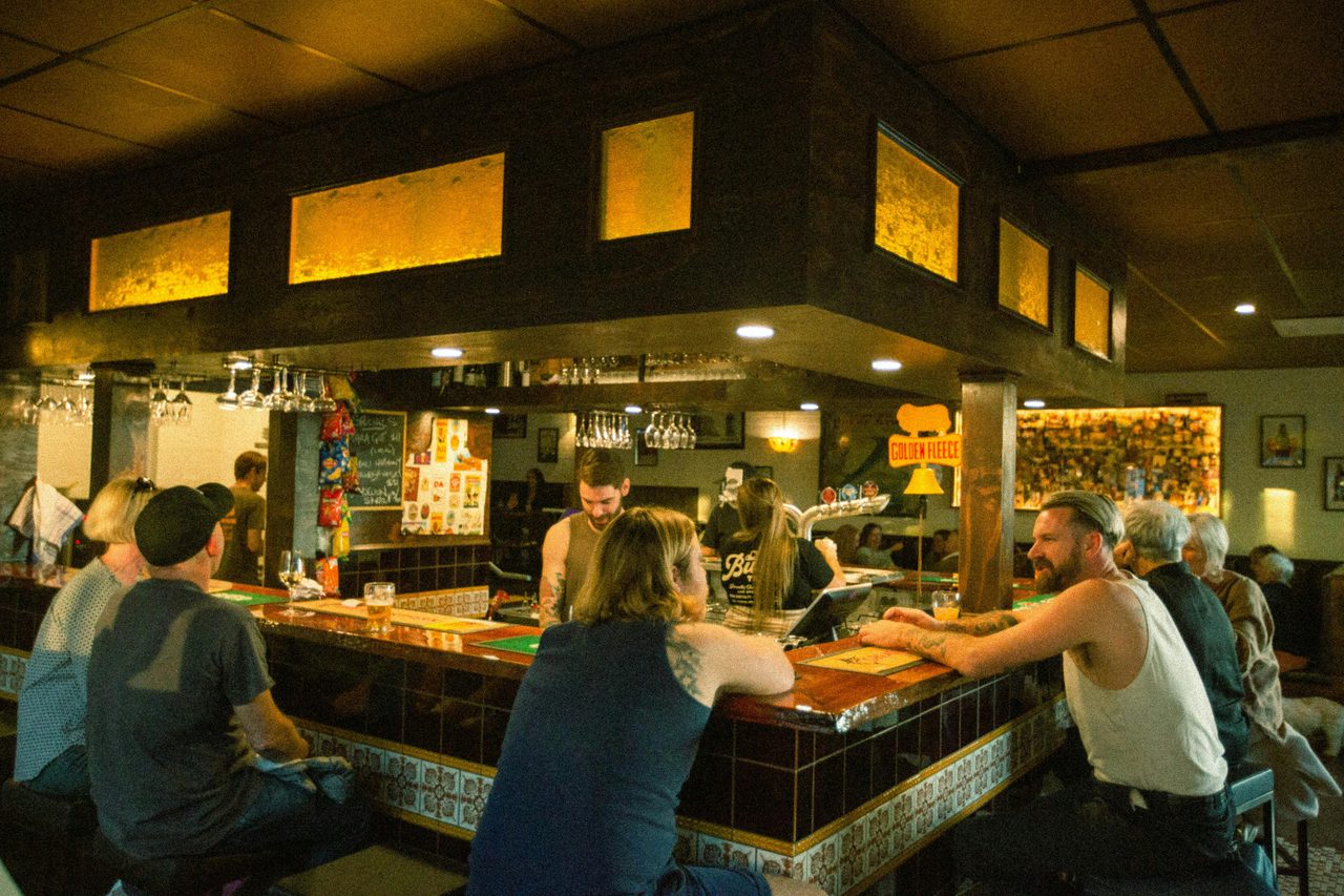 Bar at Bud's Tavern