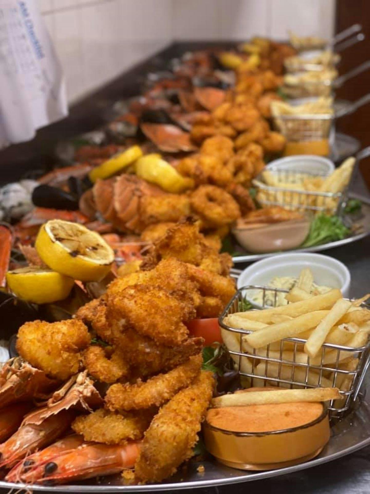 Seafood Platters once a month