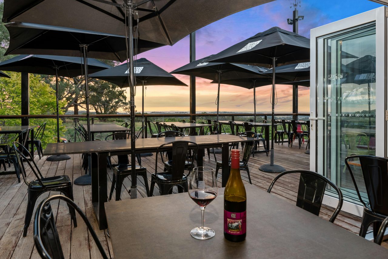 Tasting Deck in the Arfternoon