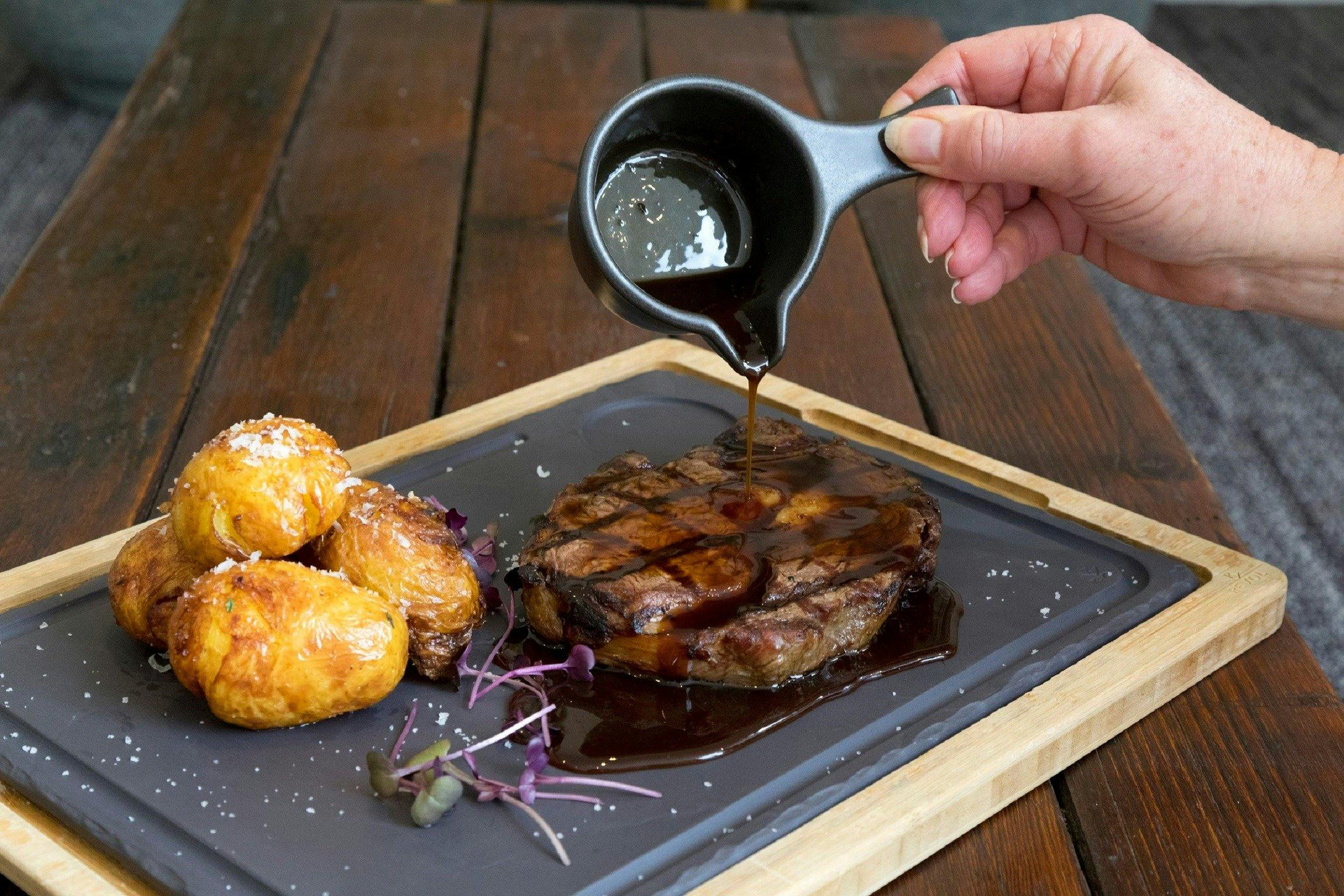 Steak at Coldwater Creek