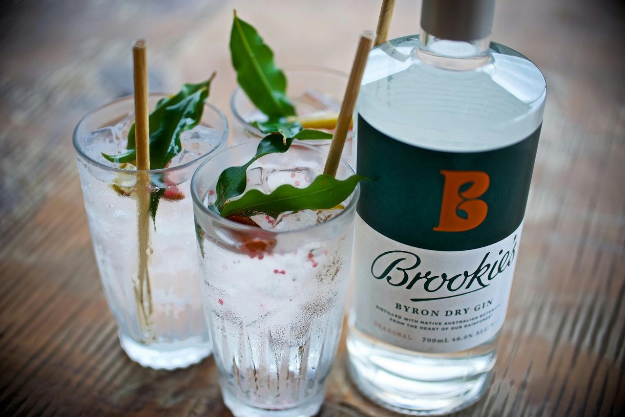 Brookie's gin and tonic
